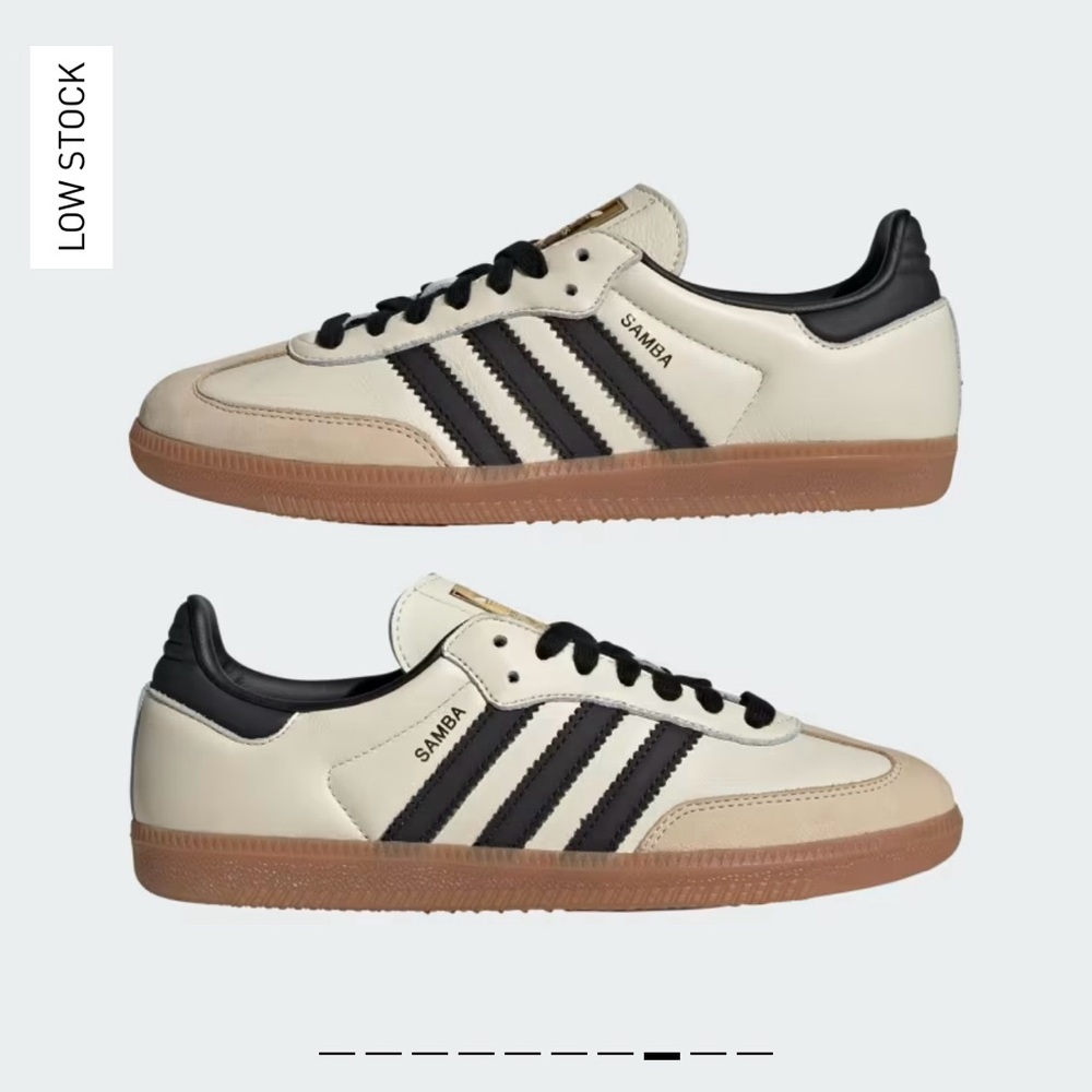 Adidas Samba OG W - Cream and Tan NWT in box